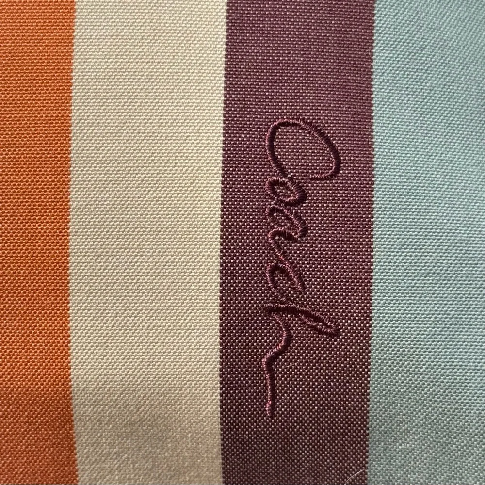 Coach Women’s 19021 Poppy Legacy Stripe Glam Large Preppy Tote - Picture 4 of 15